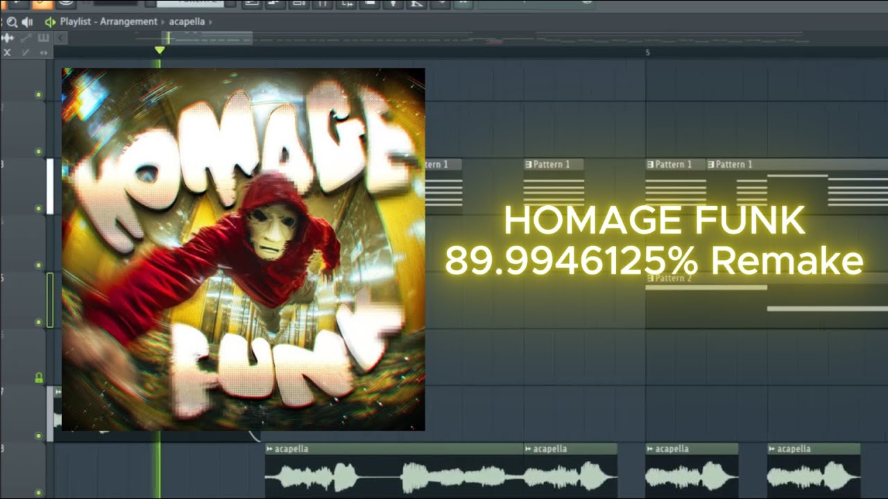 How to make Homage funk - KIXIA, KREZUS. Homage funk 만드는 법