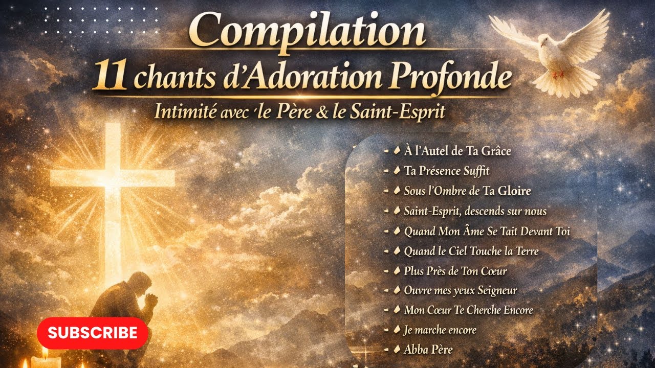 Compilation - 11 chants d’Adoration Profonde | Intimité avec le Père & le Saint-Esprit