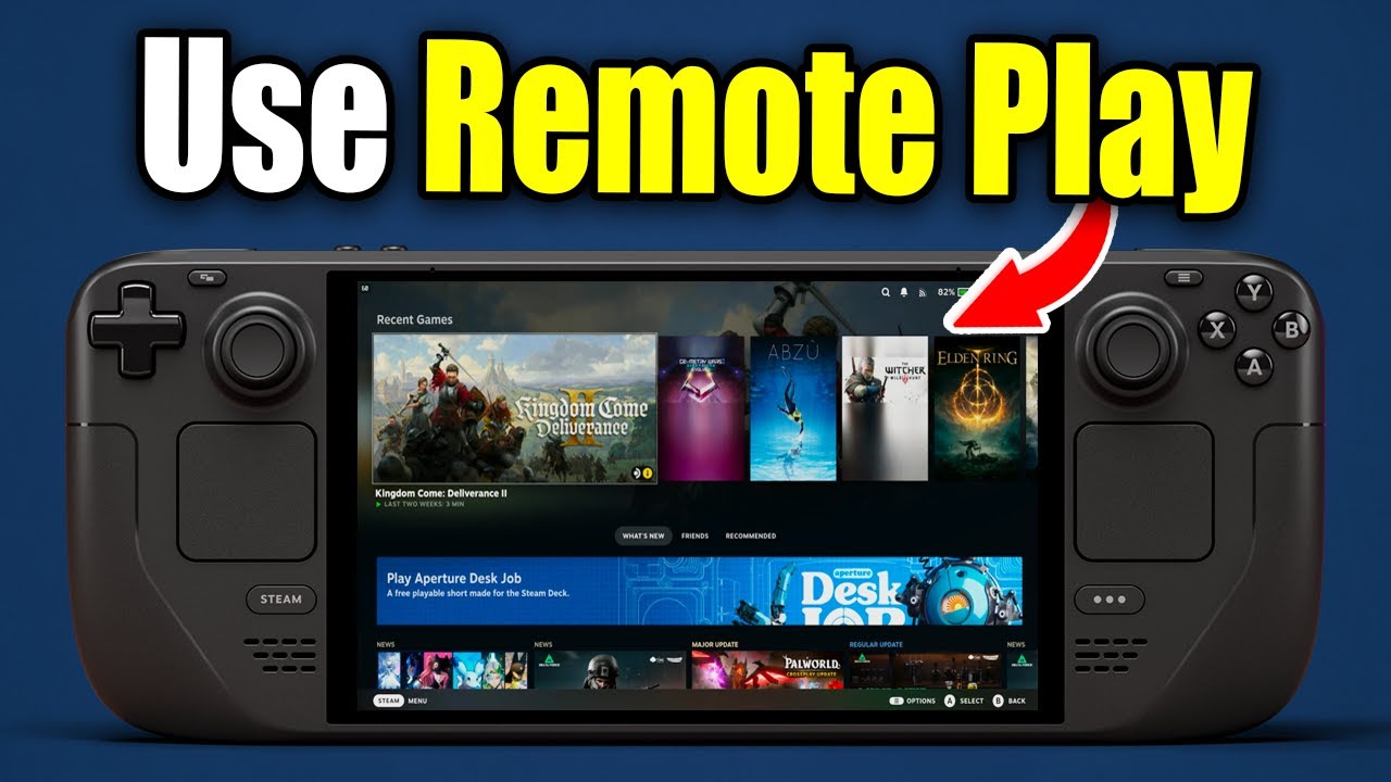 How To Use Remote Play On Steam Deck - Easy Guide