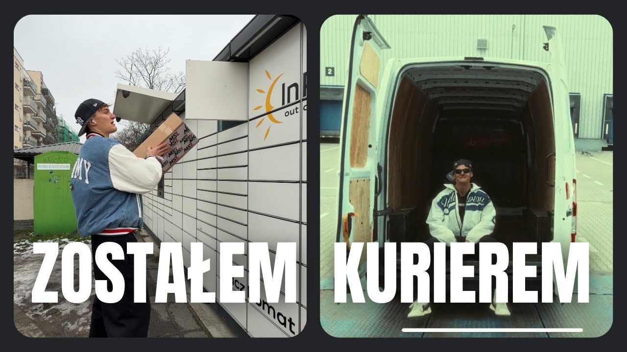 ZOSTAŁEM KURIEREM | MAŚLANA VLOG