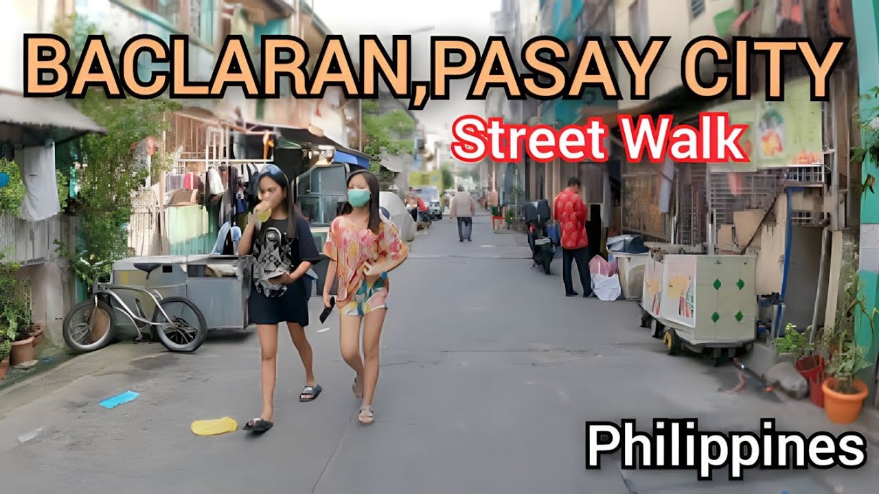 Baclaran, Pasay City.Philippines-[4K] Virtual Walking Tour | Street Walk