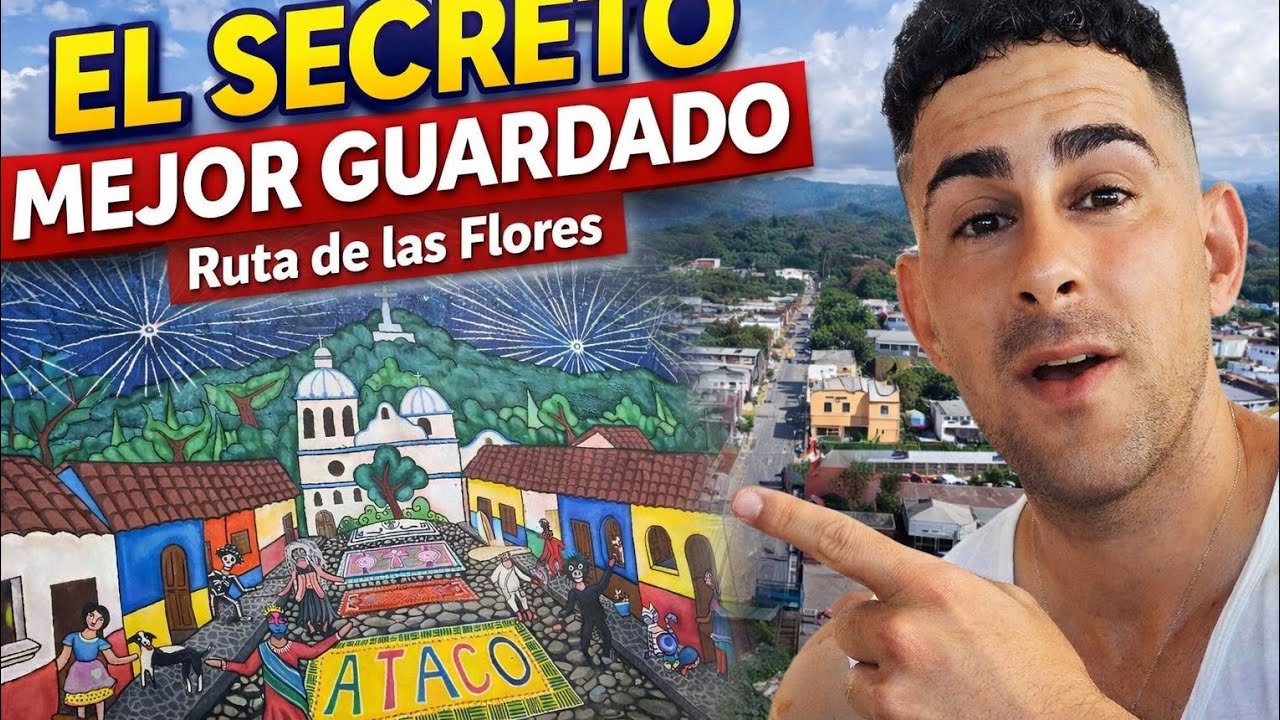 VISITO EL PUEBLO MAS COLORIDO DE TODO EL SALVADOR