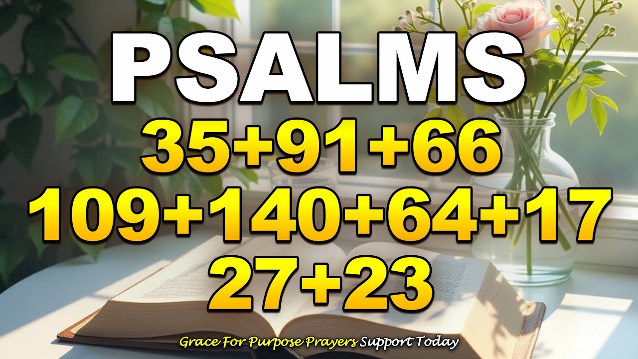 The Most Powerful Warfare Psalms Against Evil Attacks | Psalms 35, 91, 66, 109, 140, 64, 17, 27, 23