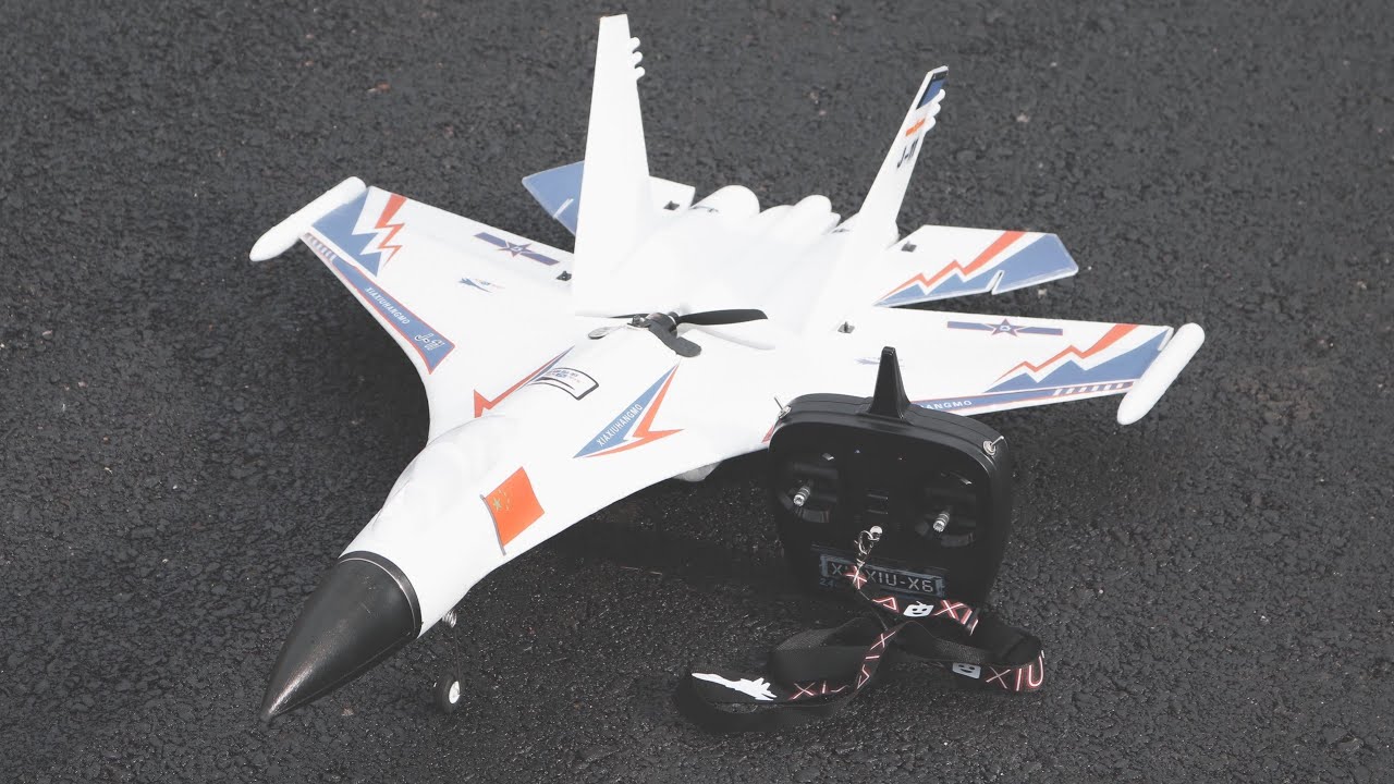 Đập Hộp & Bay Thử Máy Bay Su-27 (J-11B) 4 kênh. KIT đúc EPO. Có mạch cân bằng. #4dmodel