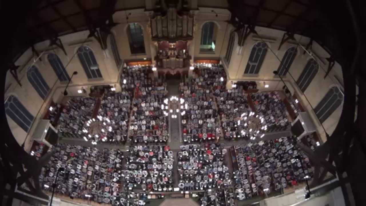 Psalm 122 vers 1, 2, 3 (hele noten) | Mannenzang Katwijk