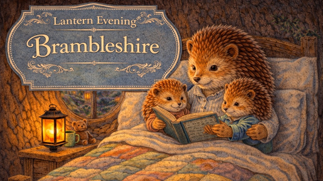 Tea & Lanterns in Brambleshire 🦔｜Dreamy Storybook Fantasy for Unwinding