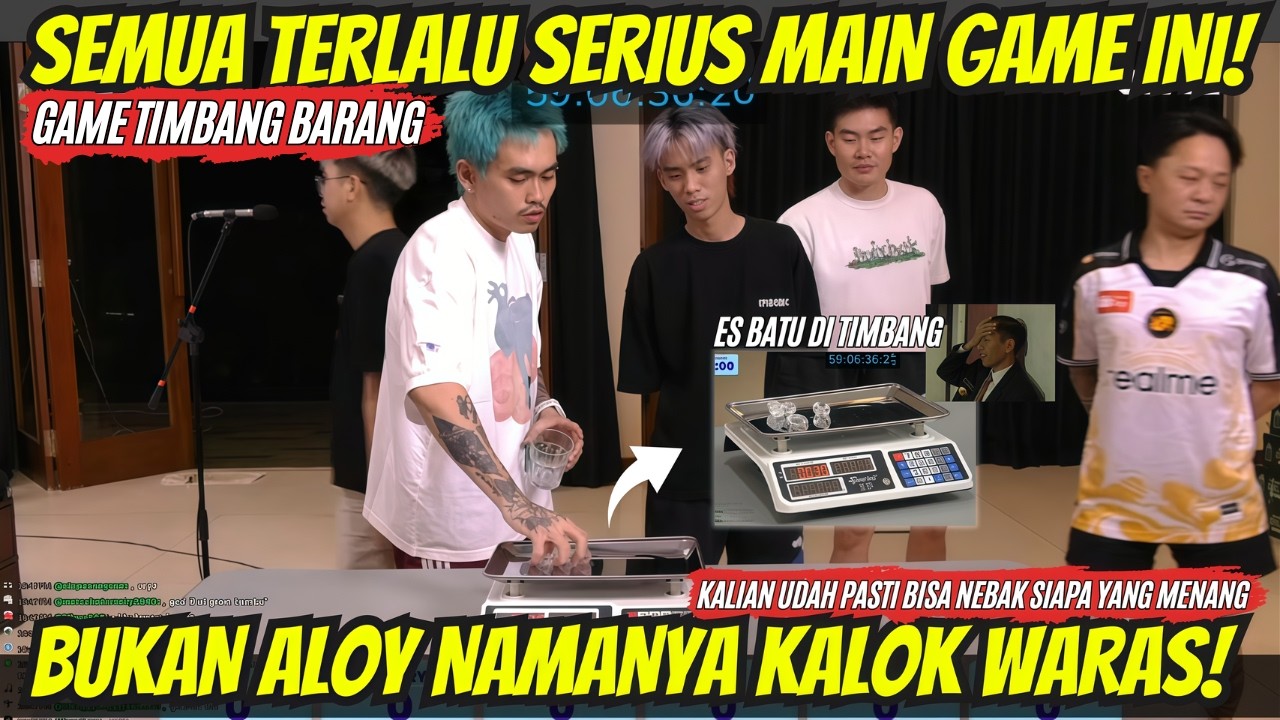 GAME TIMBANG BARANG TERLALU SERIUS?! 😳 PADAHAL UDAH KETEBAK SIAPA PEMENANGNYA! | Marapthon Season 3