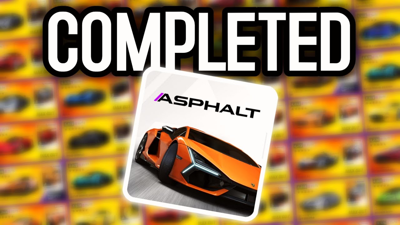 Я прошёл Asphalt Legends.