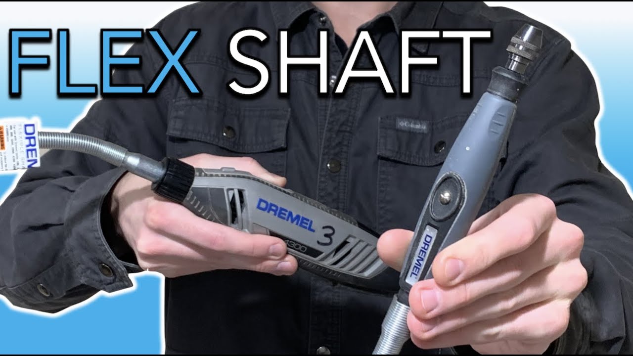 Как быстро установить и использовать гибкий вал Dremel