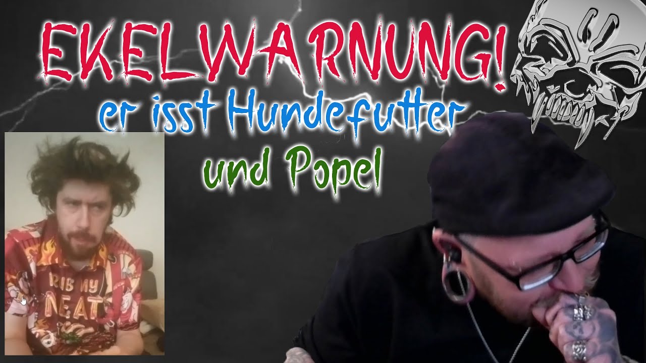 EKELWARNUNG! er isst Hundefutter und Popel  #Reaction