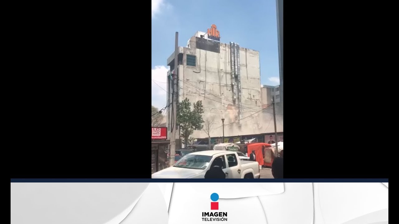 Sismo del 19 septiembre de 2017 | Edificio de la Ciudad de M&eacute;xico casi colapsa