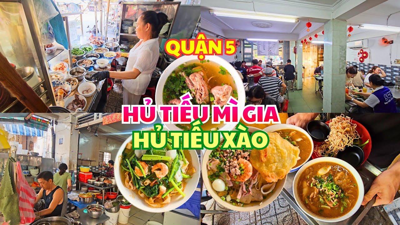 ĐÃ QUÁ Quán Ăn Người Hoa quận 5 có Đa Dạng Món Ăn, Hủ Tiếu Mì Sườn, Hủ Tiếu Xào, Sa Tế Nai.
