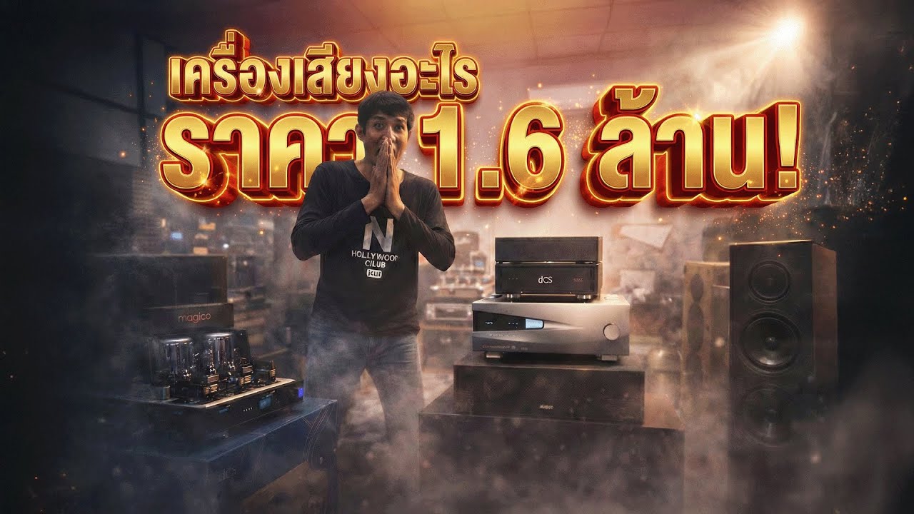 เครื่องเสียงอะไรราคา 1.6 ล้าน!? พาชมขุมทรัพย์เครื่องเสียงมือสอง