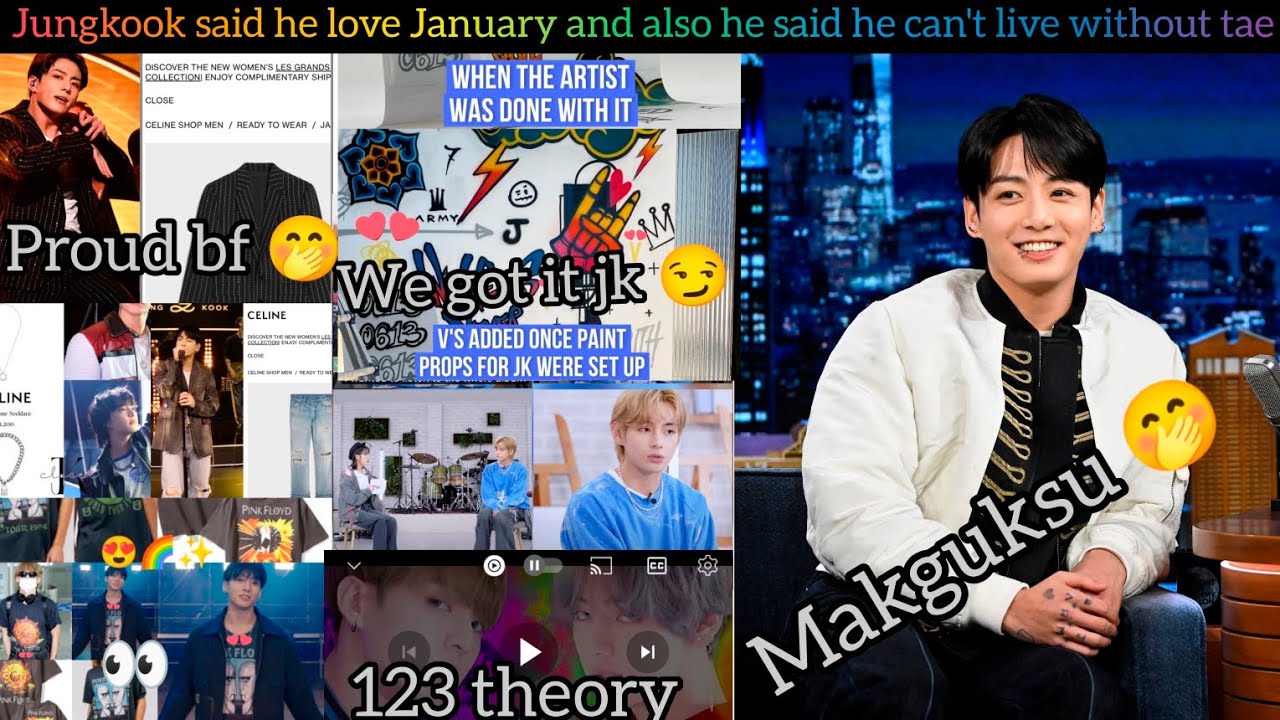 Taekook are becoming louder showing off each other's brands wearing lgbtq proudly [recent updates]