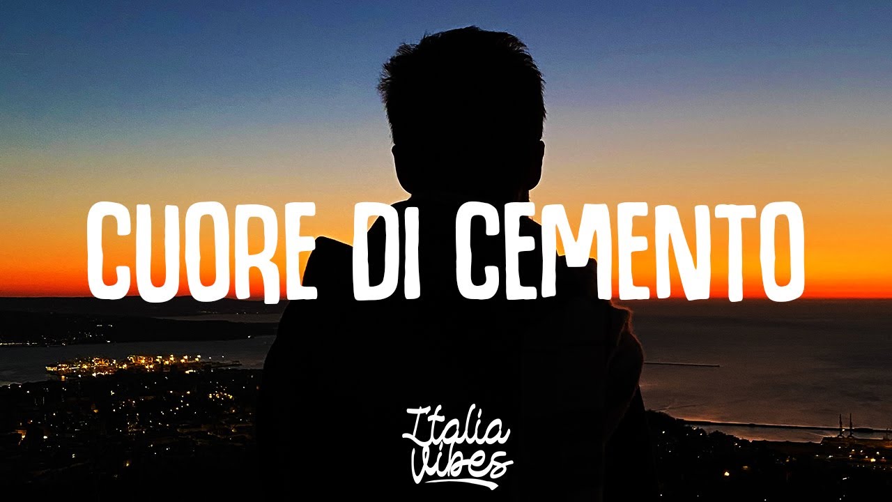 Modà - Cuore Di Cemento (Testo/Lyrics)