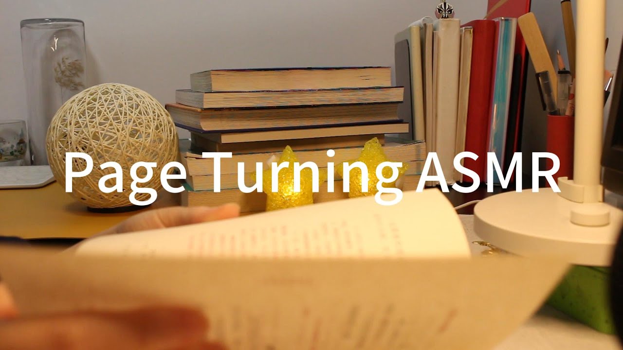 Soft Page Turning & Gentle Reading ASMR