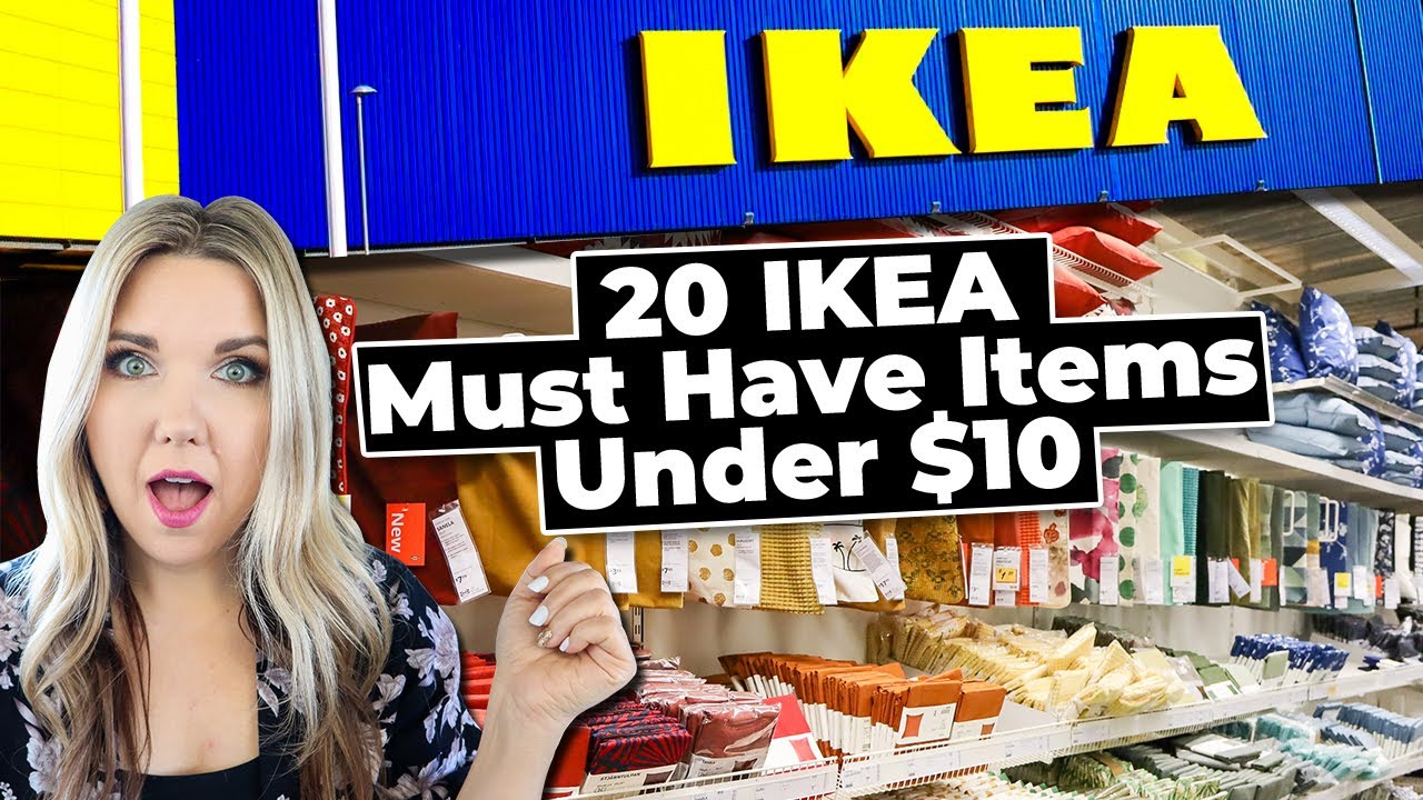 20 IKEA Must Have Items Under $10...All NEW IKEA 2021