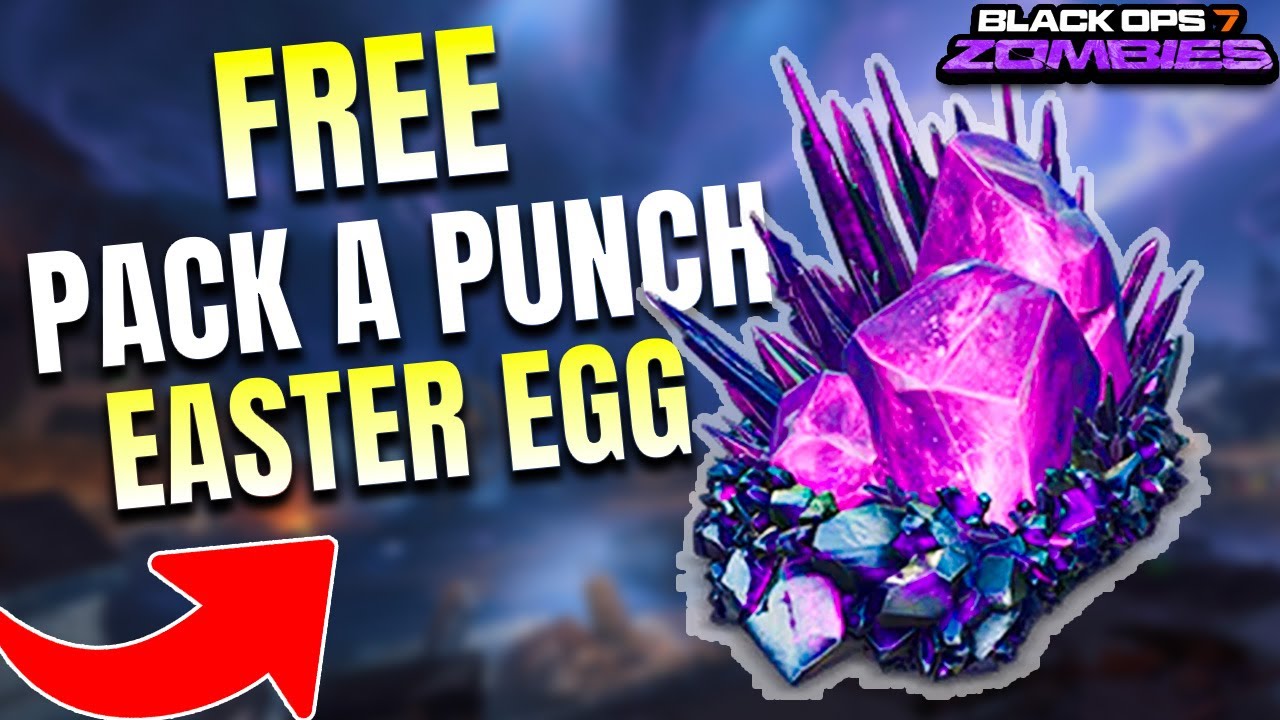 Free Pack A Punch Side Easter Egg in Black Ops 7 Zombies