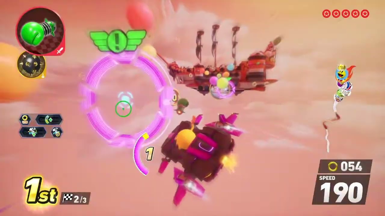 Pac-Man vs Dr. Eggman Sonic Racing: CrossWorlds (2025)
