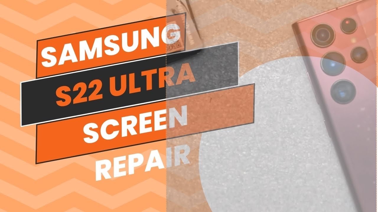 How to replace screen for S22 ultra | S22 ultra screen replacement | 22 Ultra broken / crack screen