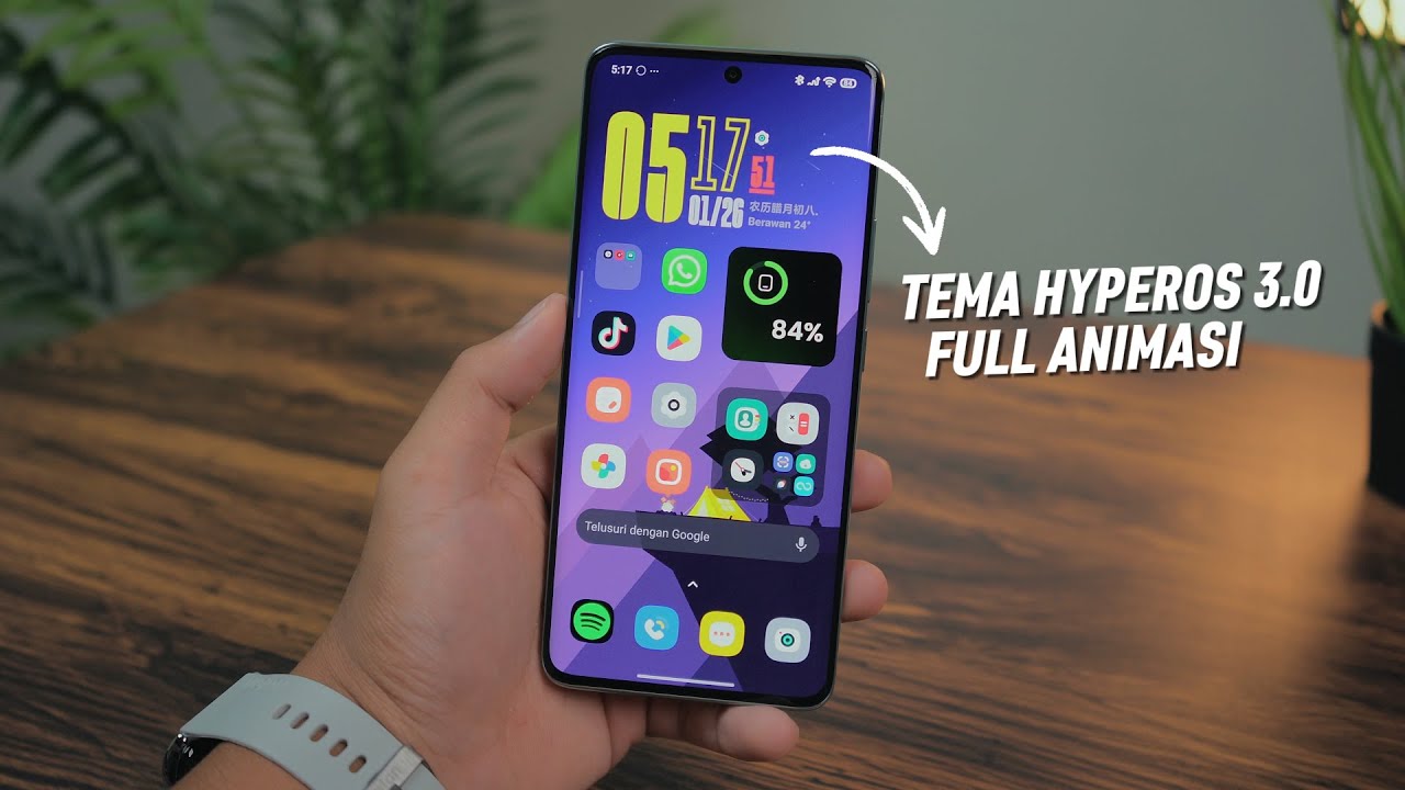 Tema Paling Dicari!! Tema Xiaomi HyperOS 3.0 dengan Full Animasi
