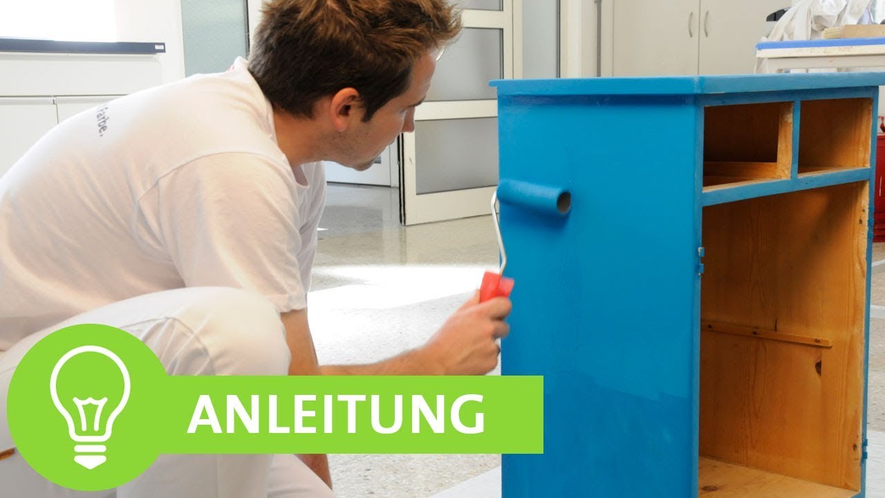 M&ouml;bel neu gestalten & renovieren: M&ouml;bel lackieren, Kommode lackieren Tipps!