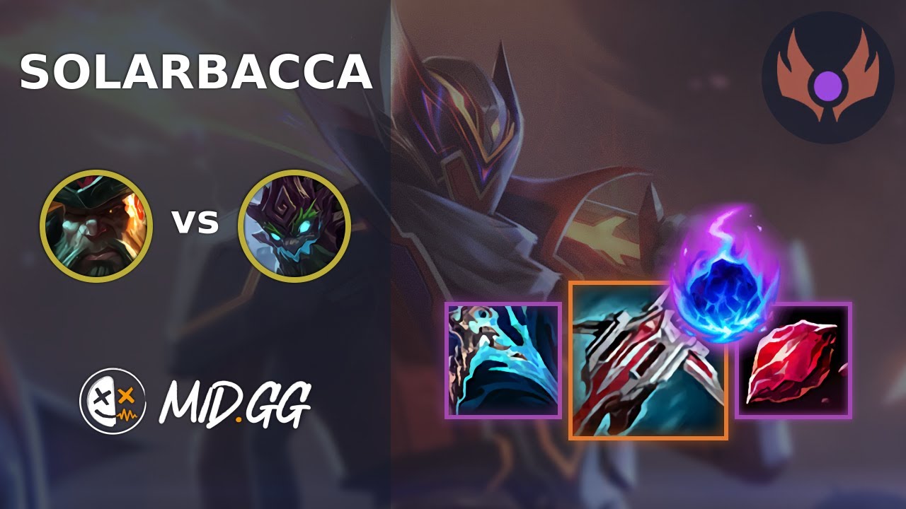 MID.GG: [ solarbacca ] Gangplank TOP vs Maokai | EUW MASTER | LOL Season 2025
