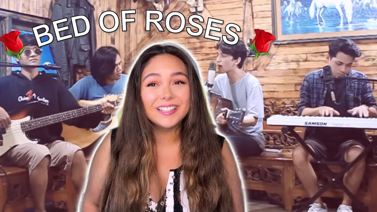 DIMAS SENOPATI Bed of Roses- Bon Jovi Cover REACTION
