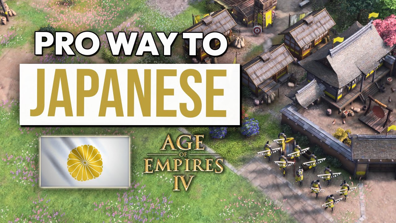 How to Play Aggro MASS Yumi Archers With Japanese Build Order Guide (Season 12 & 13)