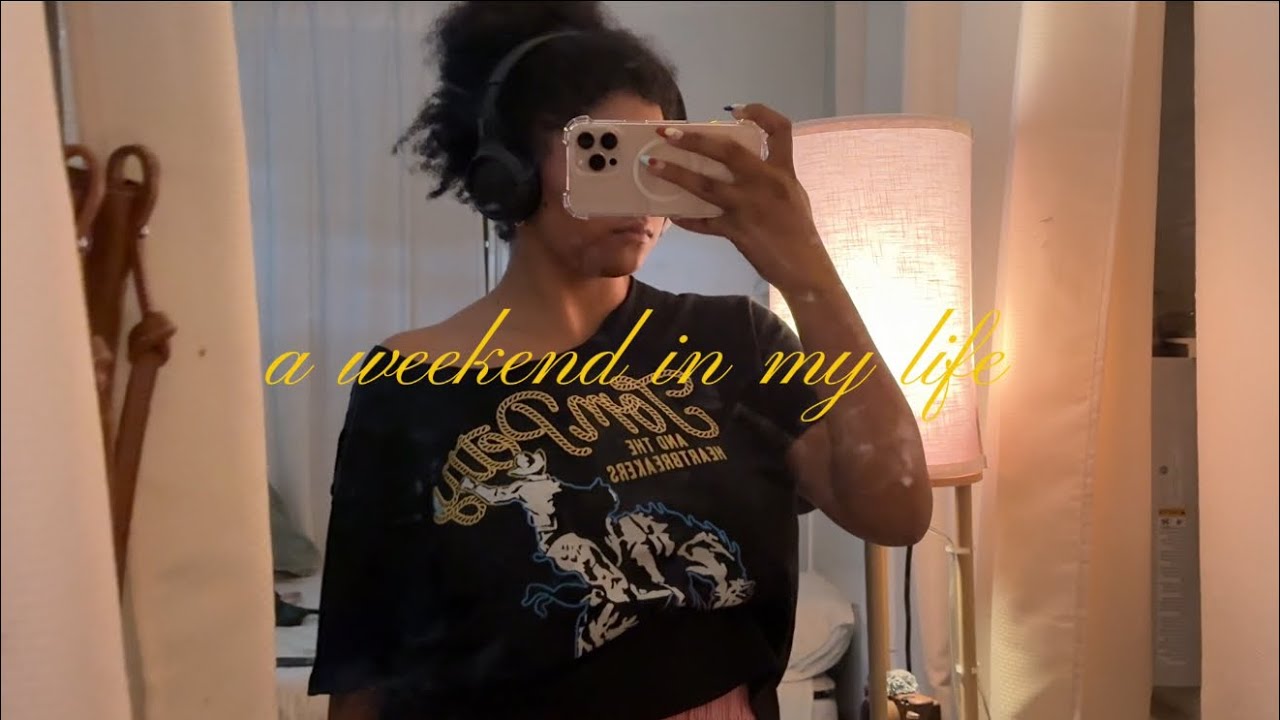 video diaries pt.1 (matcha, reading, going on walks)