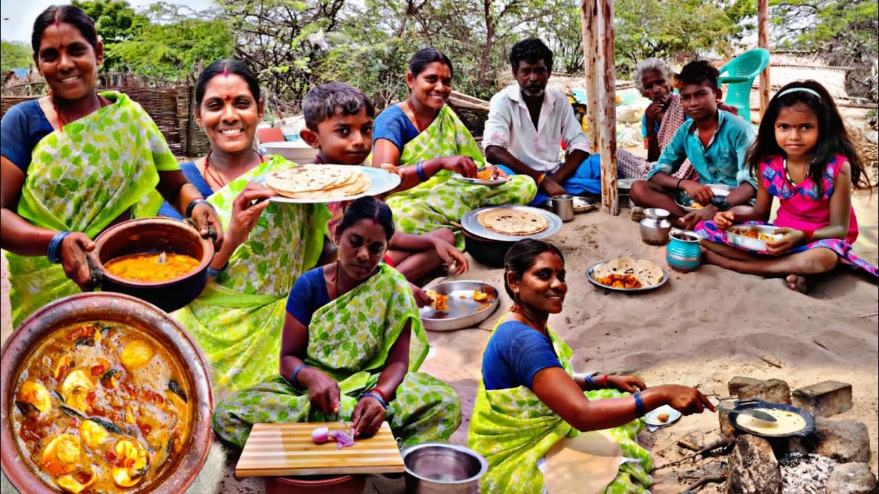 காலை உணவு சுவையான சப்பாத்தி முட்டை கிரேவி | மதினி சமையல்