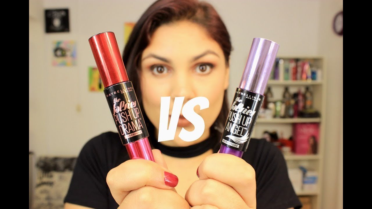 Demo/Review: Push up Angel VS Push up Drama de MAYBELLINE