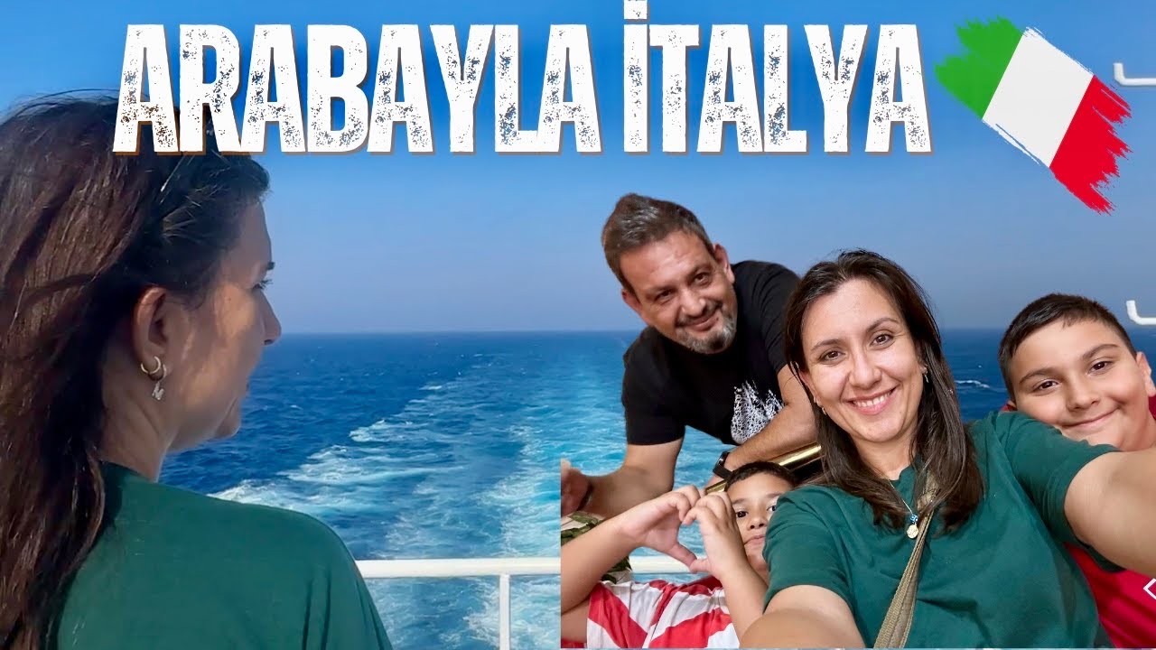 Arabayla İtalya turu | Türkiye’den İtalya’ya arabayla gidiş | Arnavutluk’tan İtalya’ya gemiyle geçiş