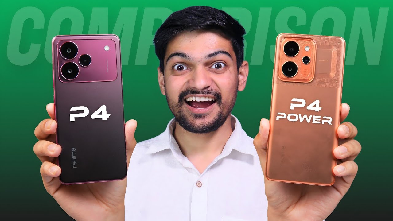Realme P4 Power vs Realme P4 Full Comparison | best phone under 25000 🔥