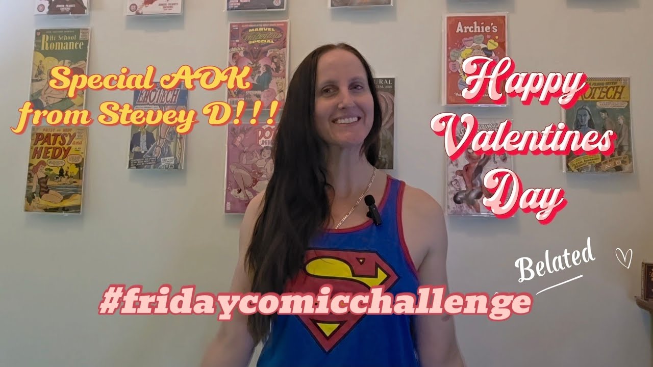 My first AOK from Stevey D - #fridaycomicchallenge LOVE & Happy Valentine's wishes to all