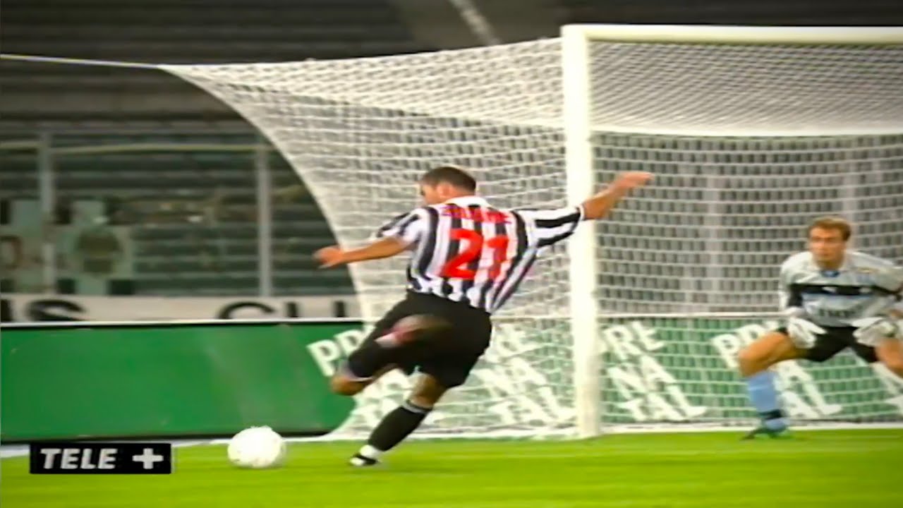 Zinedine ZIdane vs Lazio - Supercoppa Italia 1998