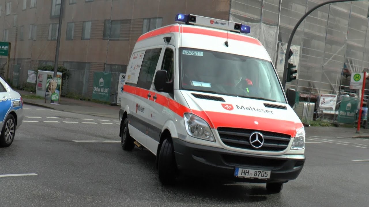 8x NKTW DRK/JUH/MHD Hamburg