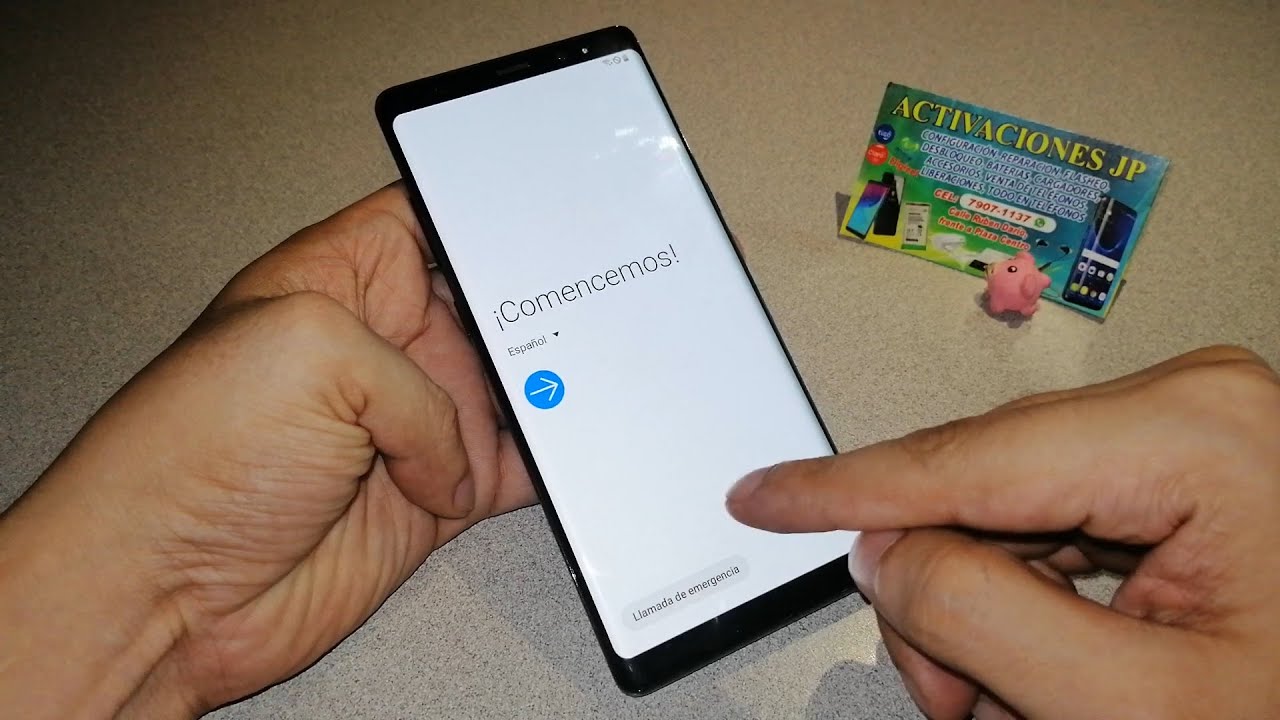 FRP Note 8 o como quitar cuenta google N950U nuevo metodo no sim no audifonos bluetooh