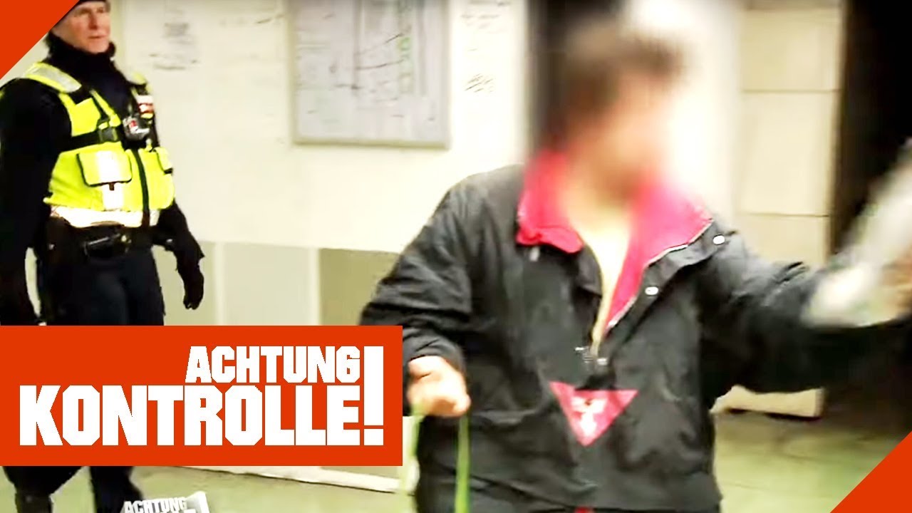 "Du H*rensohn!" Beleidigungen gegen DB Sicherheit in Frankfurt! | Achtung Kontrolle | kabel eins