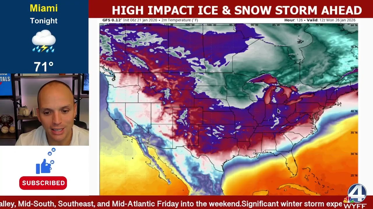 New Timing & Trends for Winter Storm