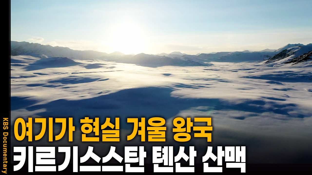 겨울 왕국이 따로 없다! 키르기스스탄 톈산산맥의 엄청난 풍경 | KBS 20241108 방송