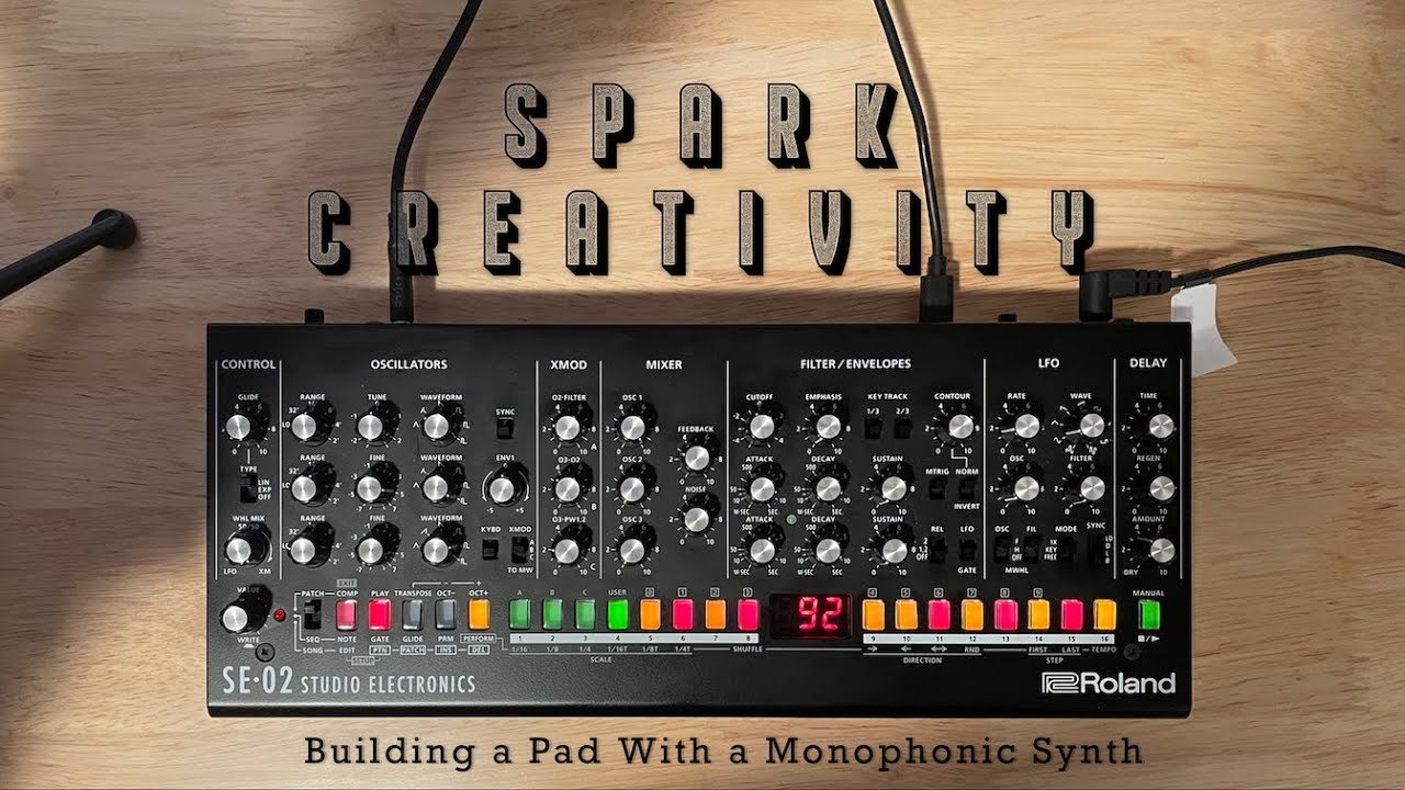 Techniques That Spark Creativity - Roland SE-02 Monophonic Synthesizer