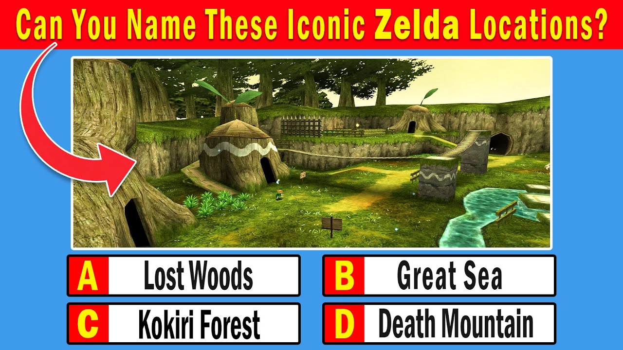 Guess the Zelda Location | The Legend of Zelda Quiz