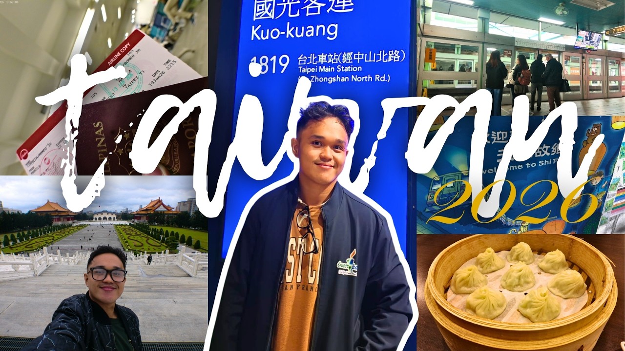 my first international trip | taiwan vlog 🇹🇼 | @romxcob