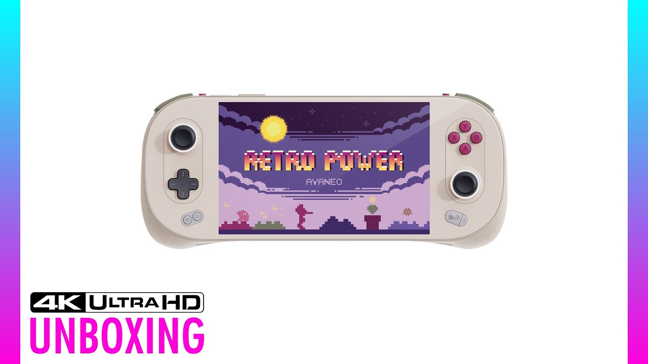 AYANEO 2S (Retro Power Edition) + Gift Pack | Unboxing (4K60)
