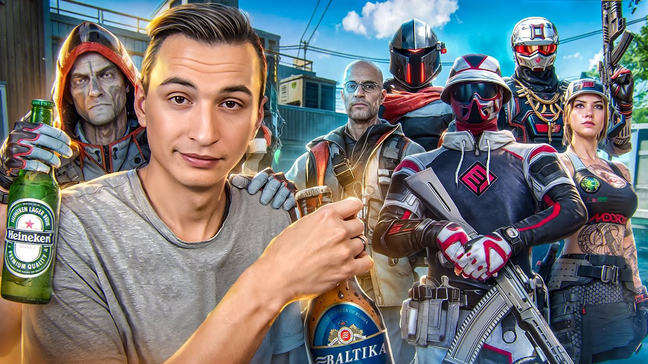 ПОДПИВАСЫ против ВОИНОВ СЕРЕБРА на РМ в Warface (Алкотест)