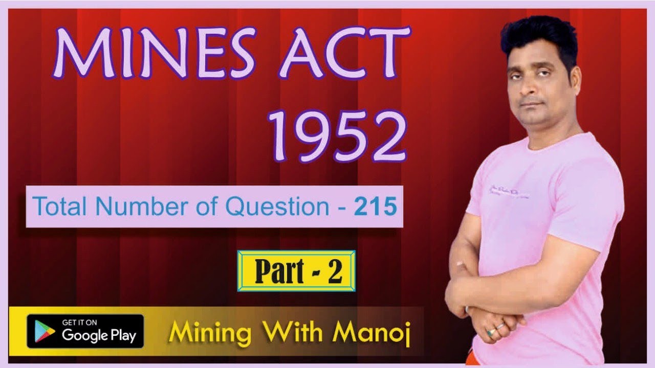 mines act 1951