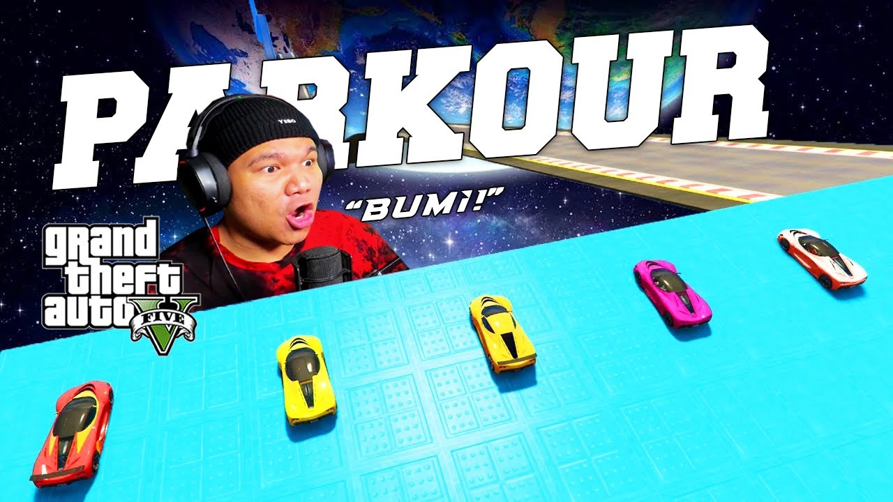 *Wow!* OOHAMI PARKOUR ATAS BUMI!🌎 - GTA 5 Online (Malaysia) w/ TeamFires