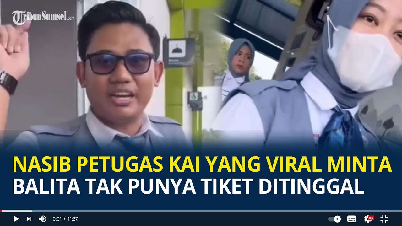Nasib Petugas KAI yang Viral Setelah Minta Balita Tak Punya Tiket Ditinggal di Stasiun