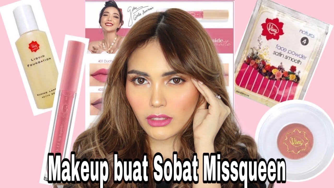 100k Makeup Challenge | Semua Cuma 93rb!!